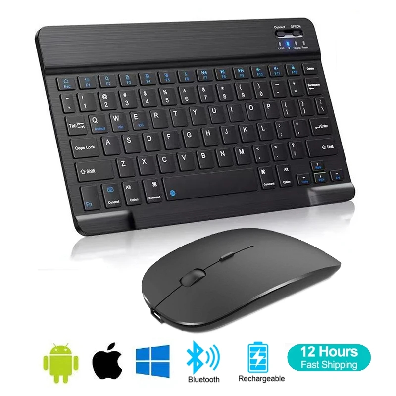 Retro Gaming Nook - Espanhol francês bluetooth teclado sem fio