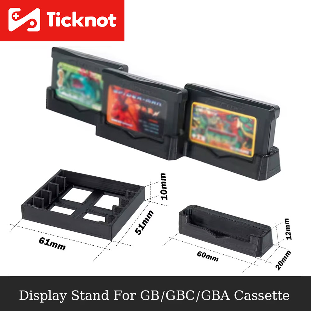 Game Cartridge Case - Suporte de Armazenamento de Jogos Impresso