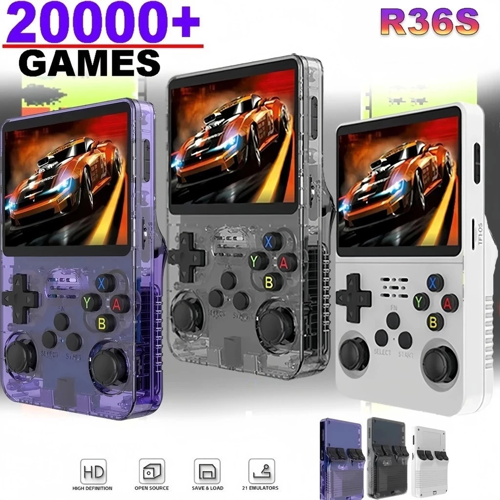 Retro Gaming Play Zone - Mini console de videogame portátil retrô