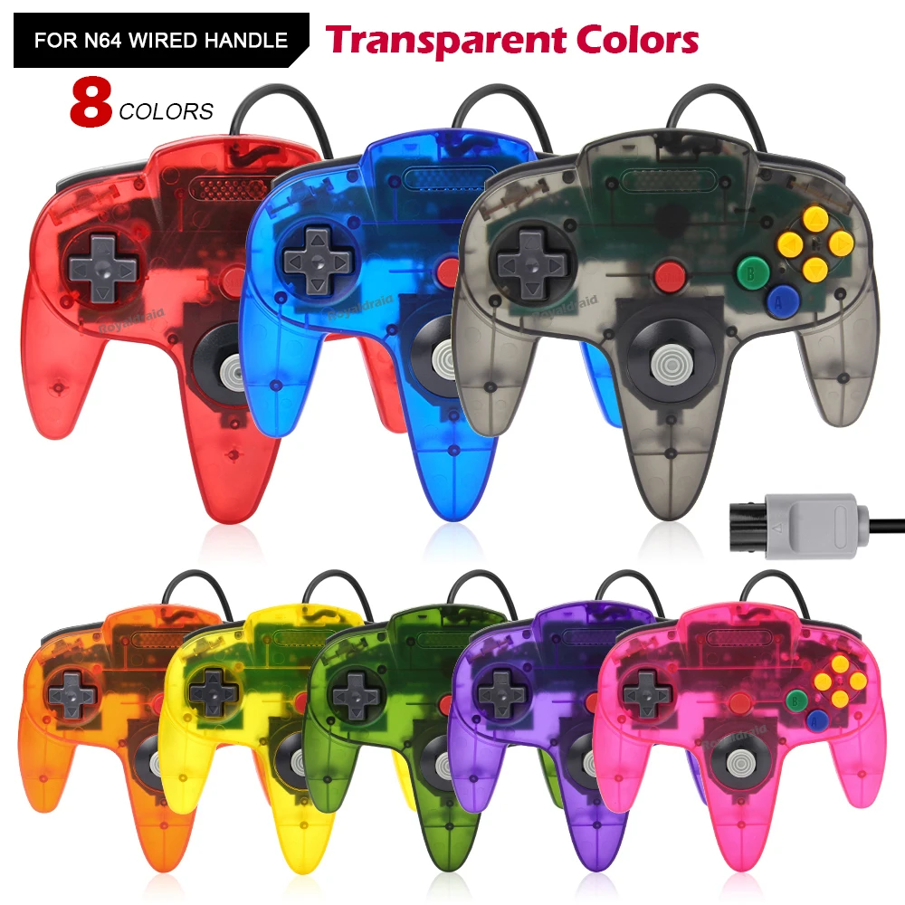 Retro Gaming Machine - 8 cores com fio gamepad para