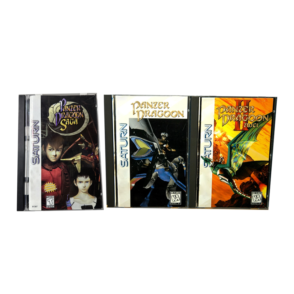 Retro Gaming Play Zone - Jogo Saturn Copy Disc Panzer Dragoon