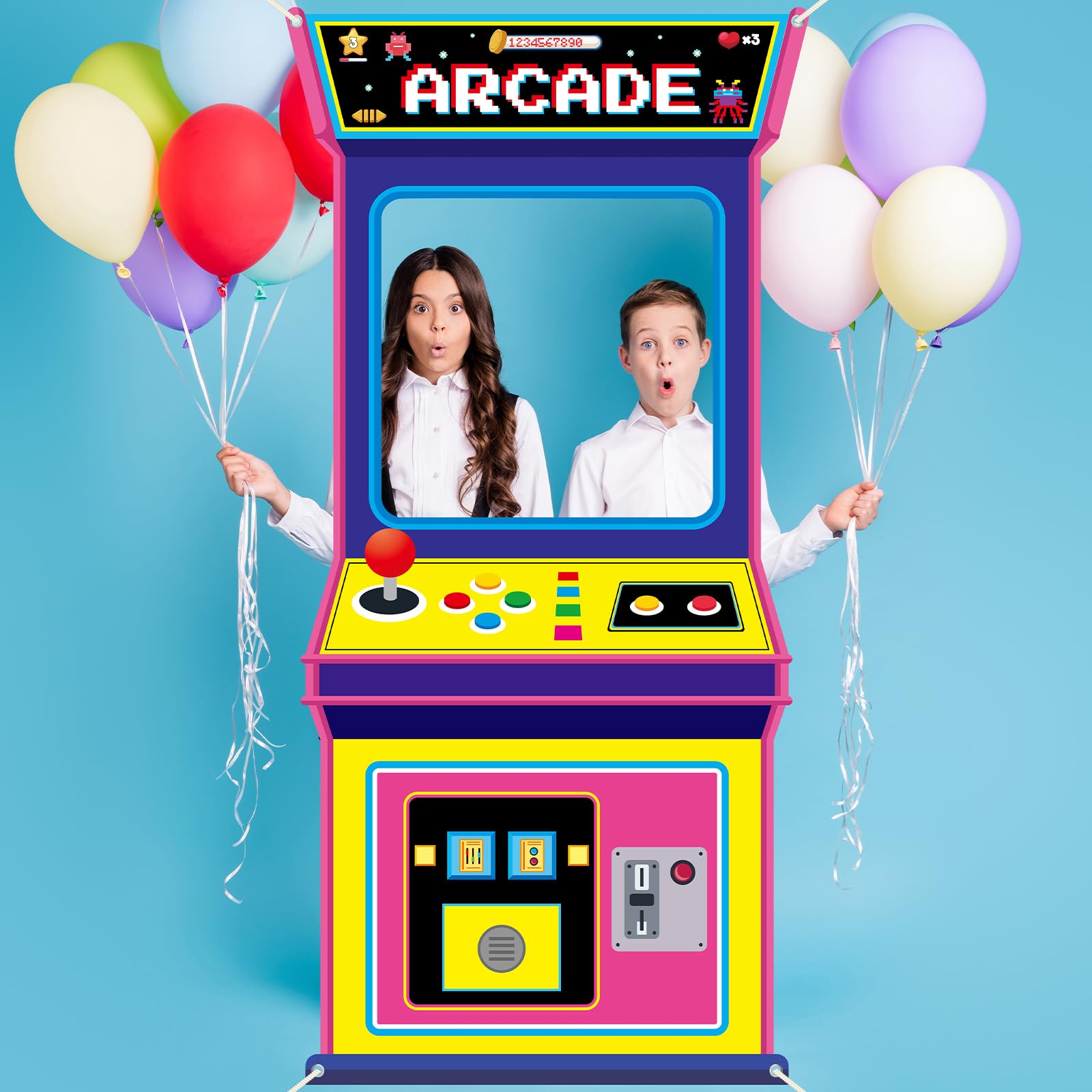 Fundo Fotográfico de Tecido co - Background Retro Gaming avaliação e preço