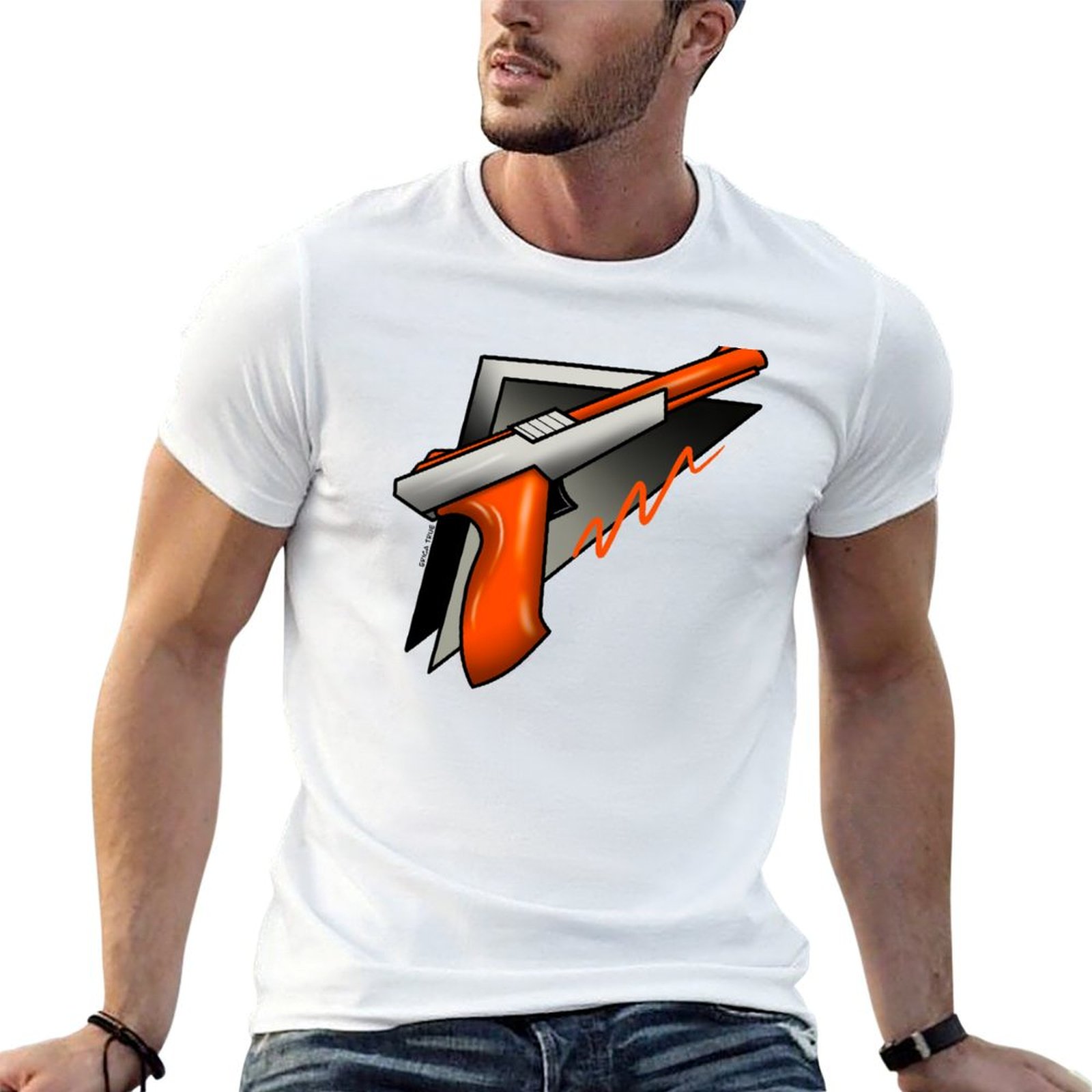 Camiseta Vintage Retrô dos Ano - Retro Gaming Light Gun avaliação e preço