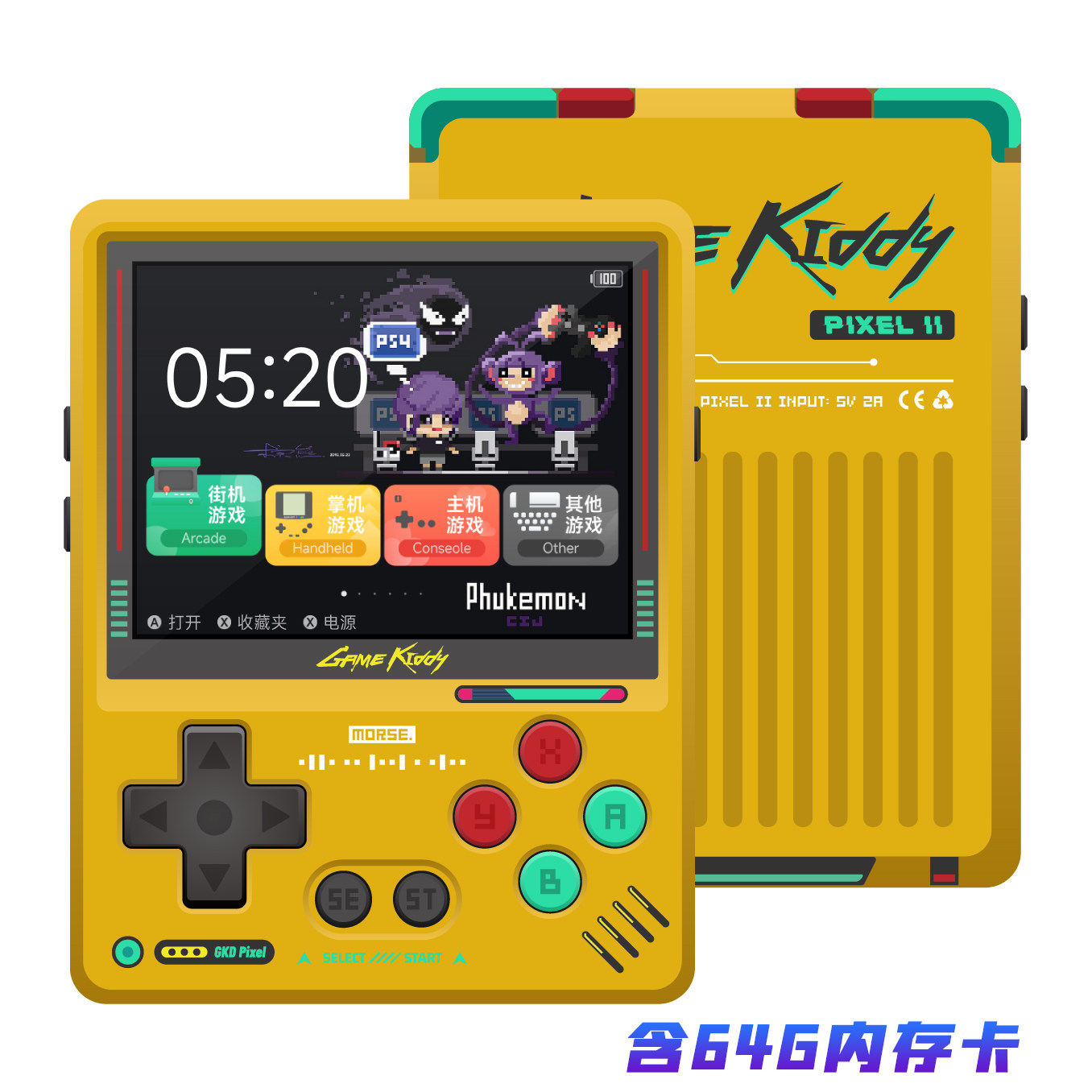 Console de Jogo Portátil GKD P - Retro Gaming Nook avaliação e preço