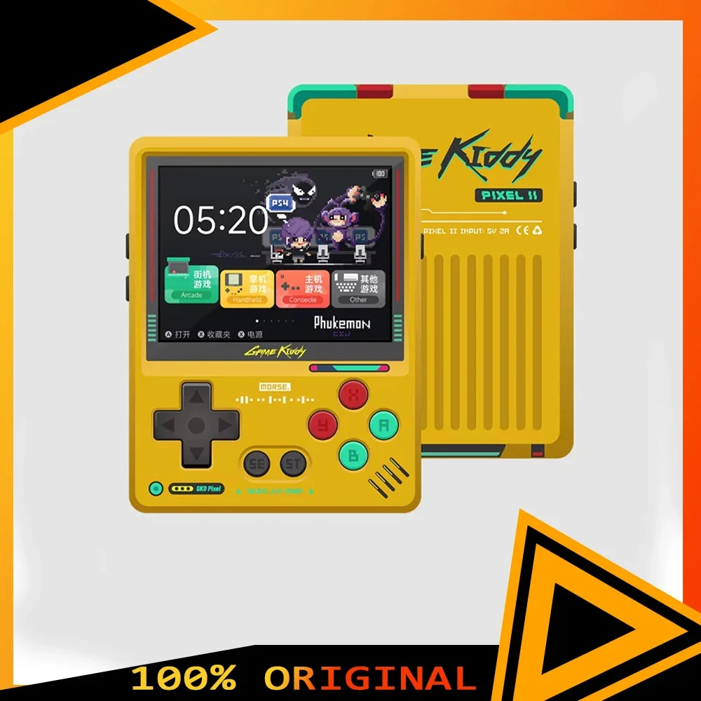 Gkd pixel 2 console de jogo po - Retro Gaming Nook avaliação e preço
