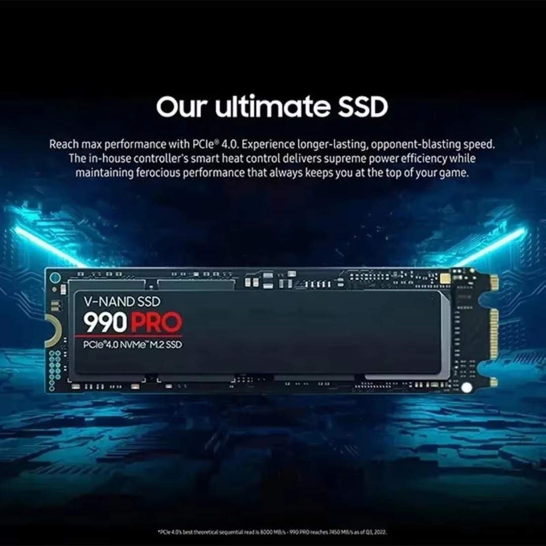 SAMSUNG 990 PRO M.2 2280 NVMe  - Samsung Ssd 990 Pro avaliação e preço