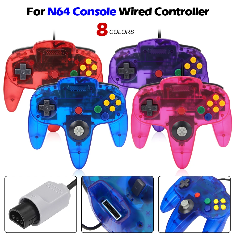 8 cores com fio gamepad para n - Retro Gaming Machine avaliação e preço