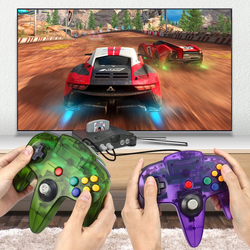 8 cores com fio gamepad para n - Retro Gaming Machine avaliação e preço