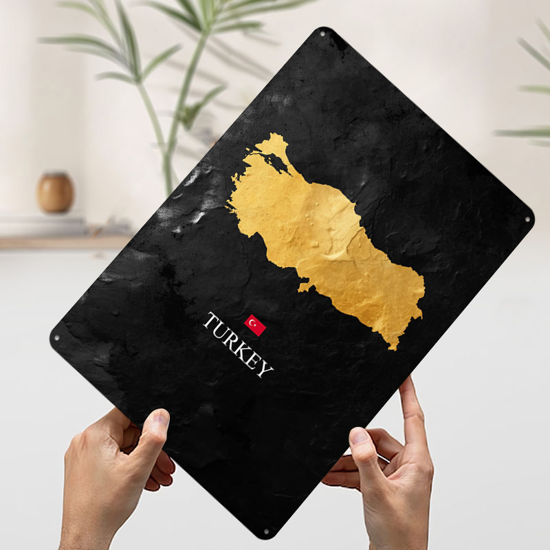 Mapa da Turquia Dourado em Fun - Background Retro Gaming avaliação e preço