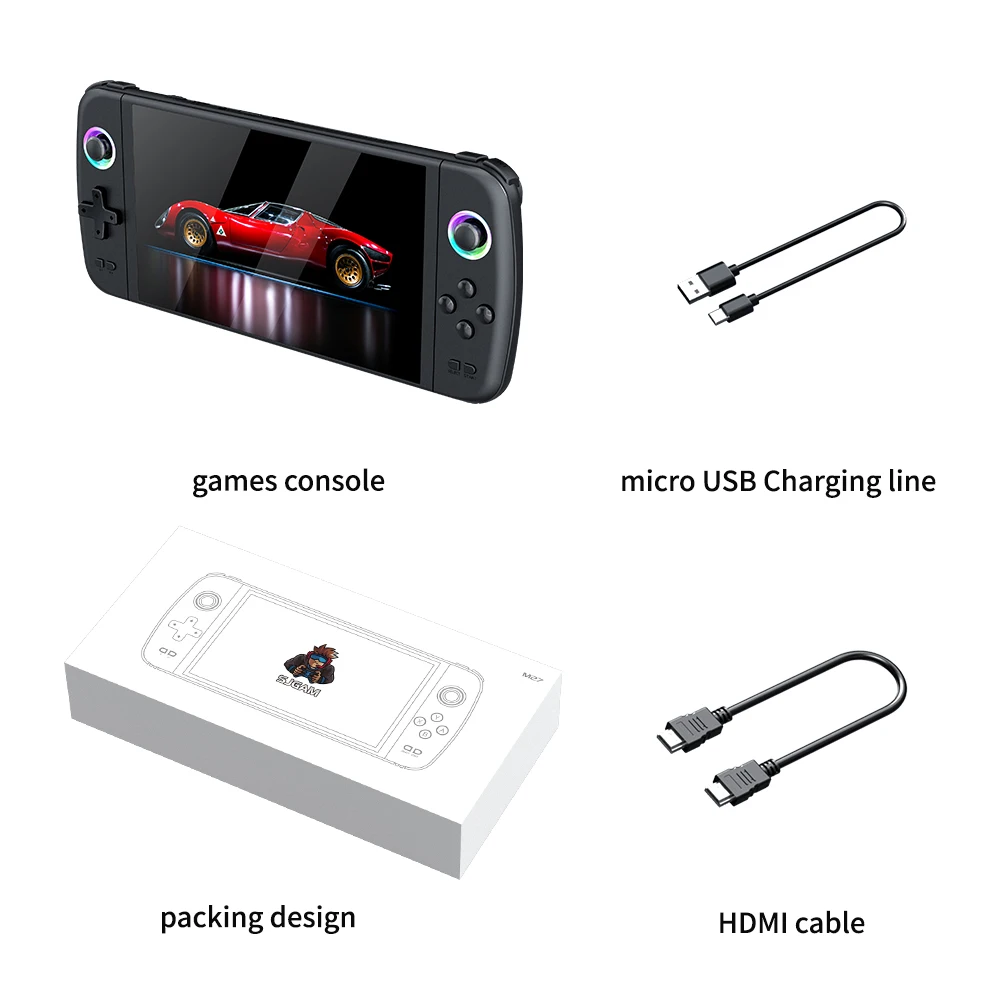 128g m27 jogador de jogo portá - Retro Gaming Play Zone avaliação e preço