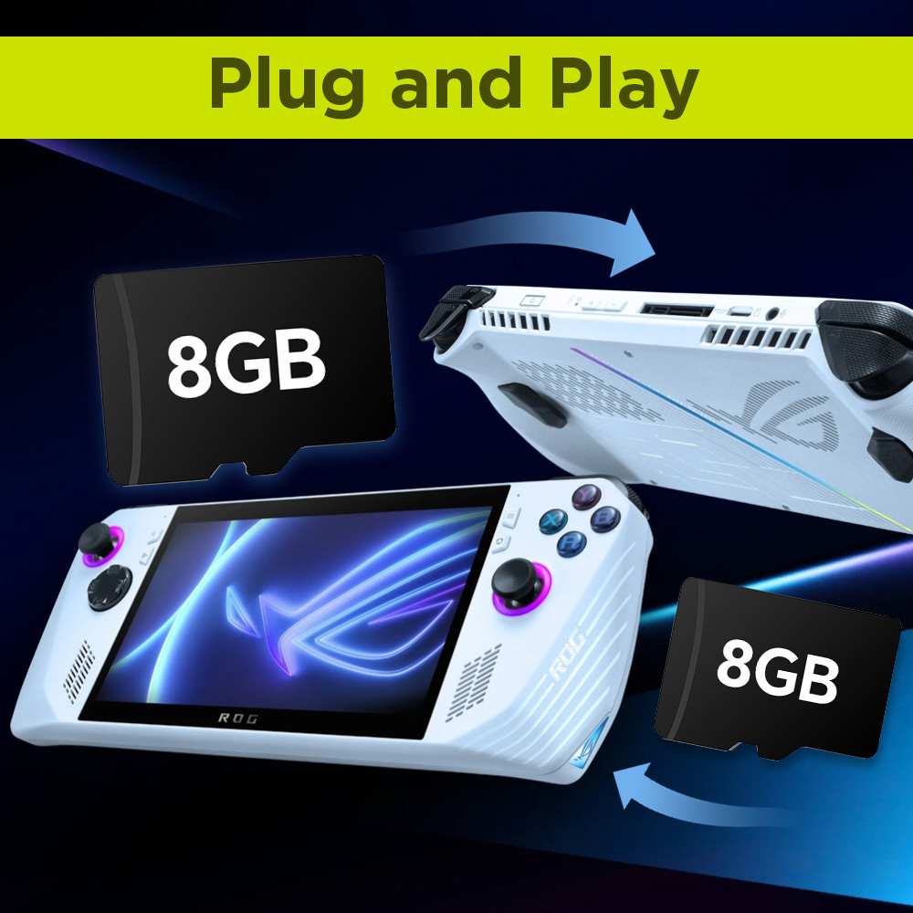 Cartão tf de jogo de 8gb com 3 - Retro Gaming Nook avaliação e preço
