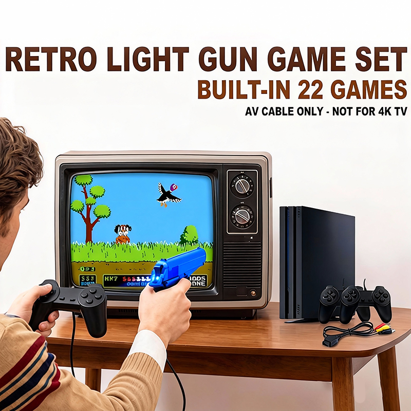 Conjunto de Console de Jogos E - Retro Gaming Light Gun avaliação e preço