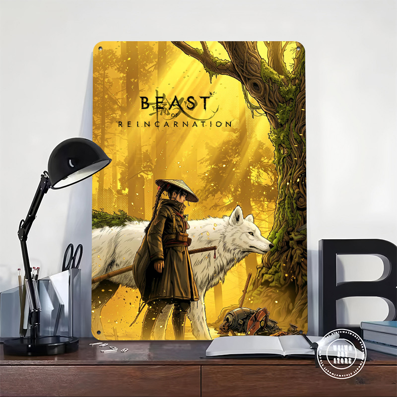 Pôster impresso de jogos Beast - Retro Gaming At Home avaliação e preço